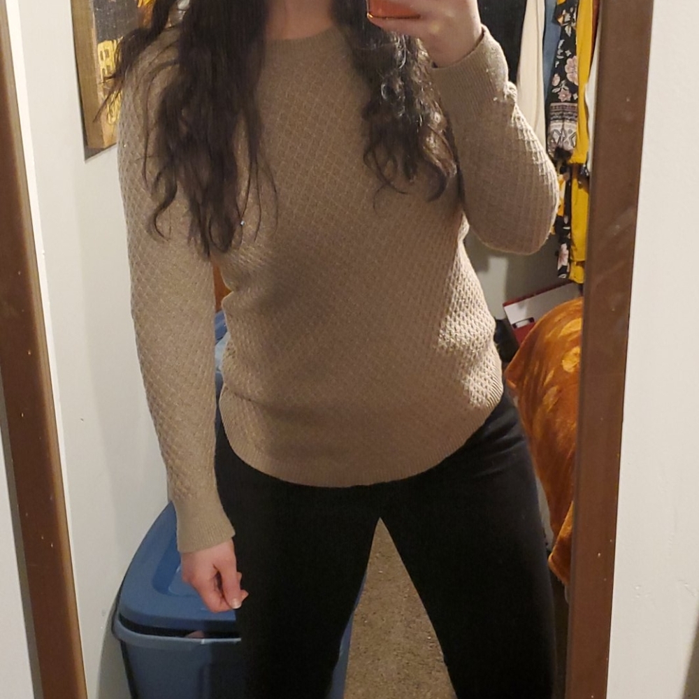 Oatmeal colored sweater